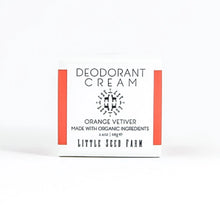 Orange Vetiver Deodorant Cream