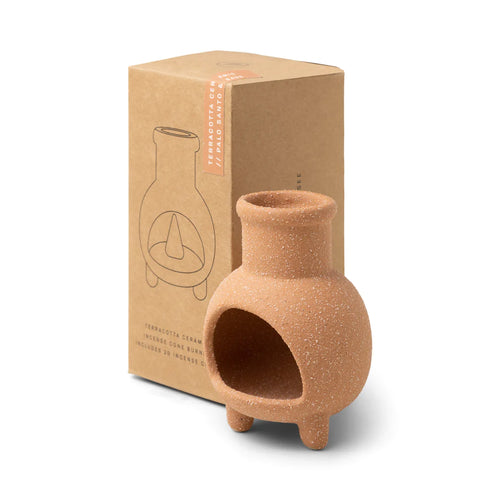 Ceramic Chimnea Incense Cone Holder