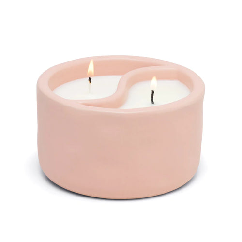 Pink Yin-Yang 11 oz Candle - Cactus Flower + Watermint
