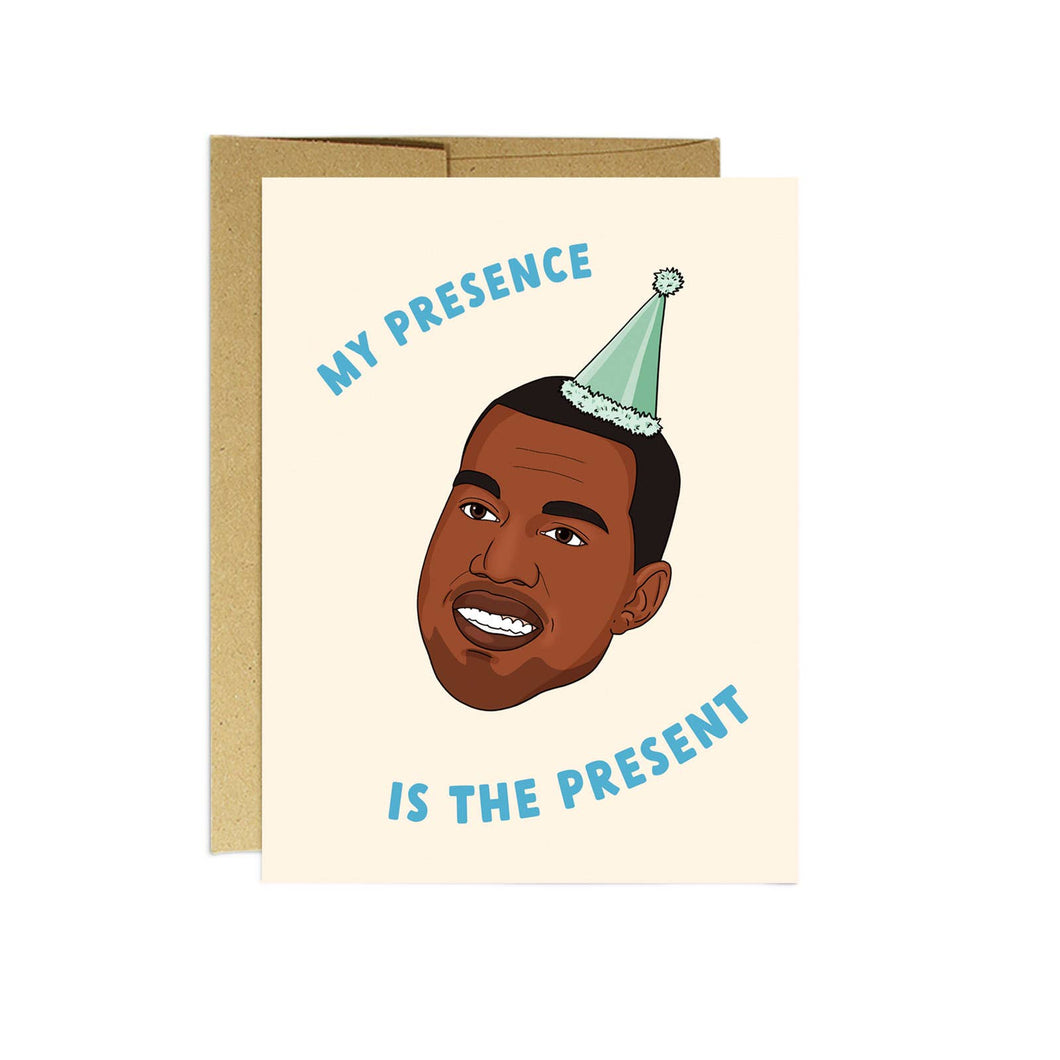 Party Mountain Paper co. - Kanye Birthday Card