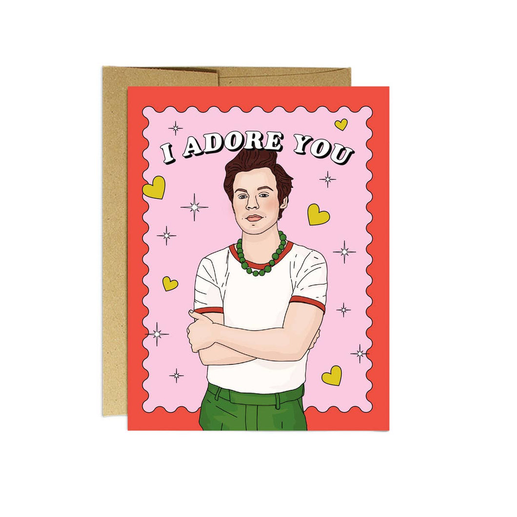 Party Mountain Paper co. - Harry Adore You | Love Card