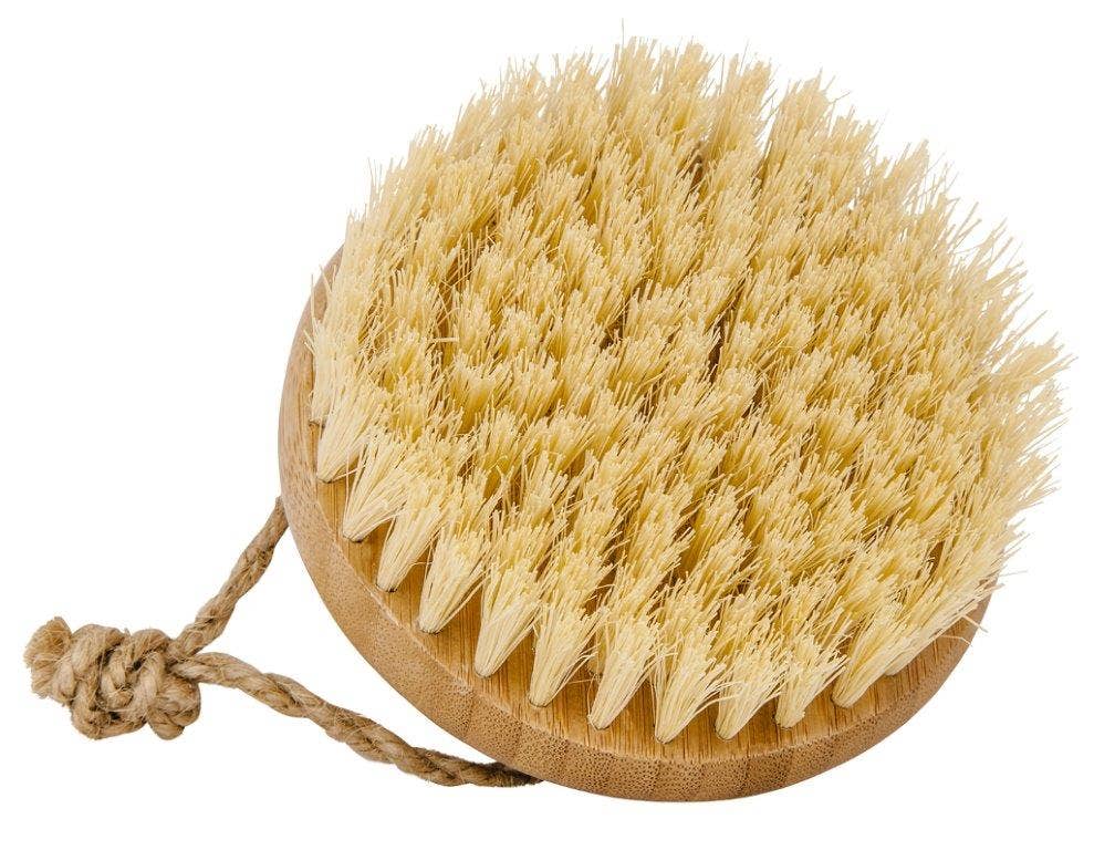 Vegan bamboo bath brush with coconut bristles