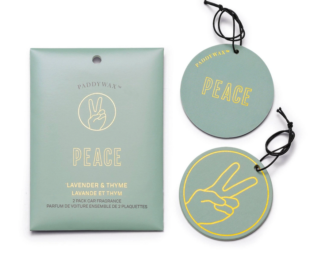 Peace Impression 2 Pack Car Fragrance