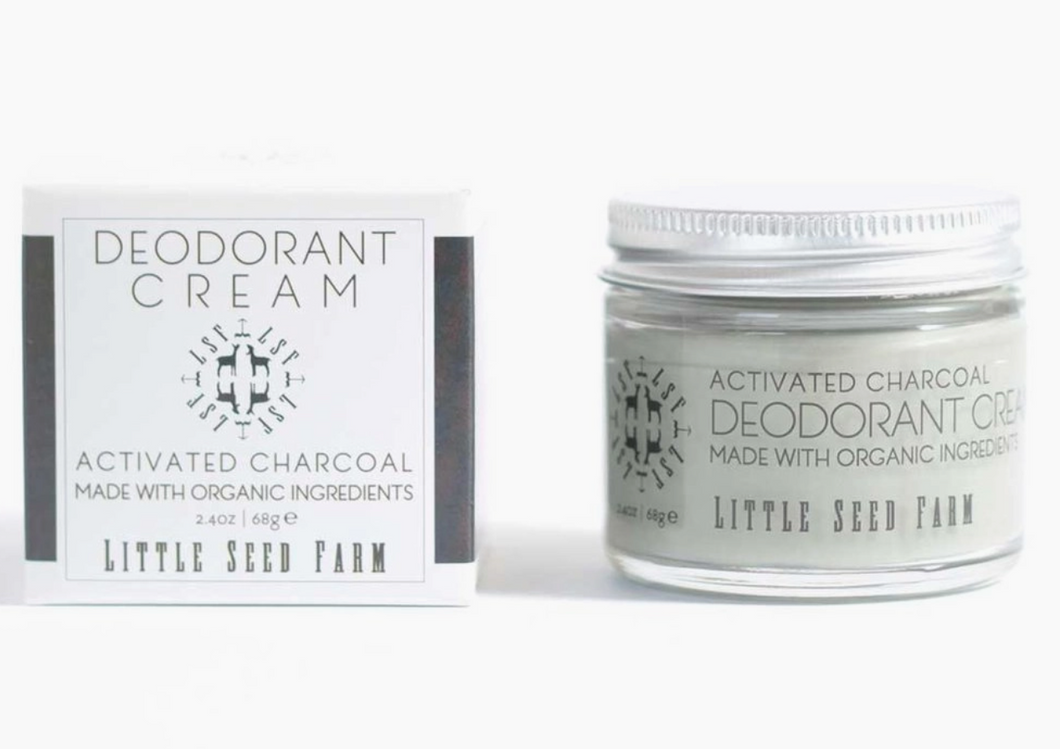 Activated Charcoal Deodorant Cream