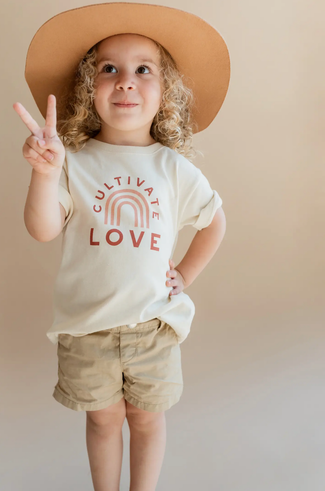 Cultivate Love kid's graphic t-shirt